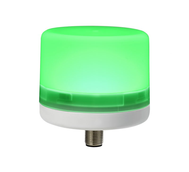 SIRENA - E-LITE : balise LED Vert IP66 24VDC QC M12