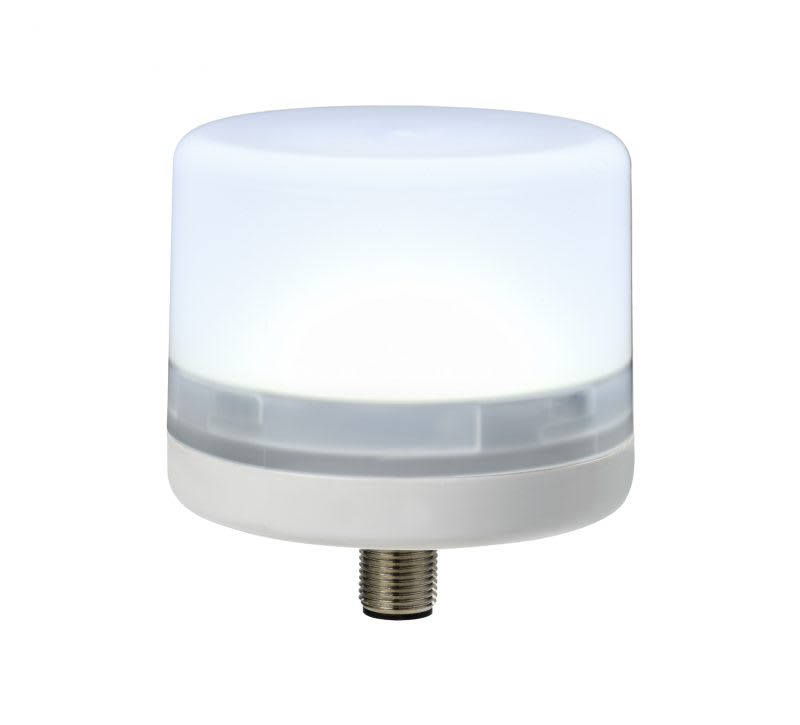 SIRENA - E-LITE : balise LED blanc IP66 24VDC QC M12