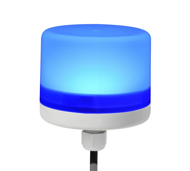 SIRENA - E-LITE : balise LED bleu IP66 24VDC
