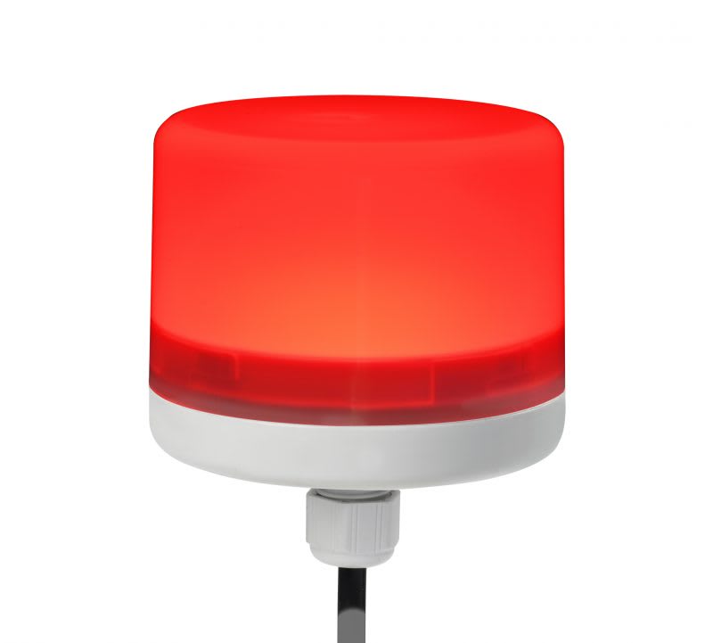 SIRENA - E-LITE : balise LED Rouge IP66 24VDC