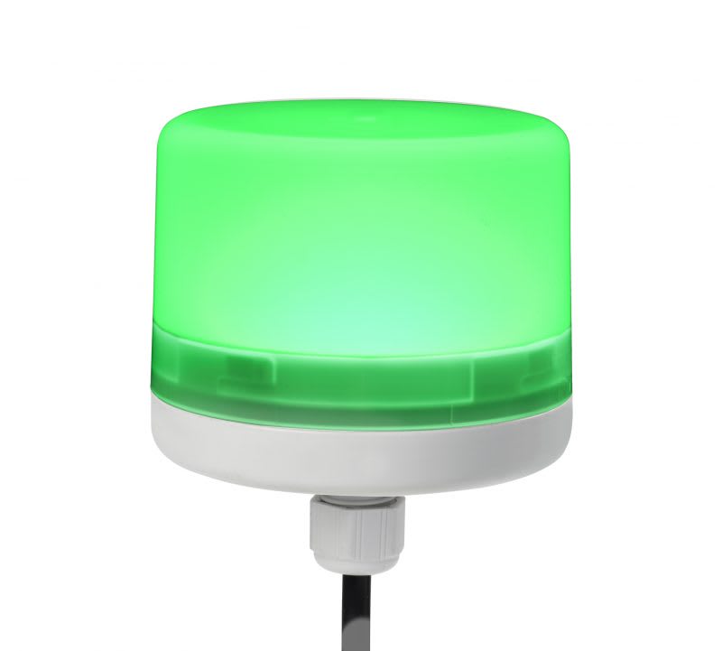 SIRENA - E-LITE : balise LED Vert IP66 24VDC
