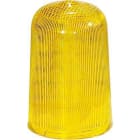 SIRENA - Dôme strié jaune pour feu Rotallarm