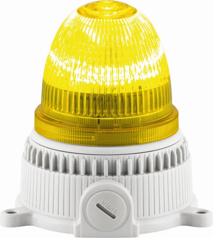 SIRENA - OVOLUX LED M : balise multifonction jaune - IP65 - v12/24acdc
