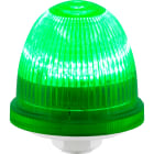 SIRENA - OVOLUX X R vert, feu à éclats, feu au xénon, IP65, V240AC, base grise
