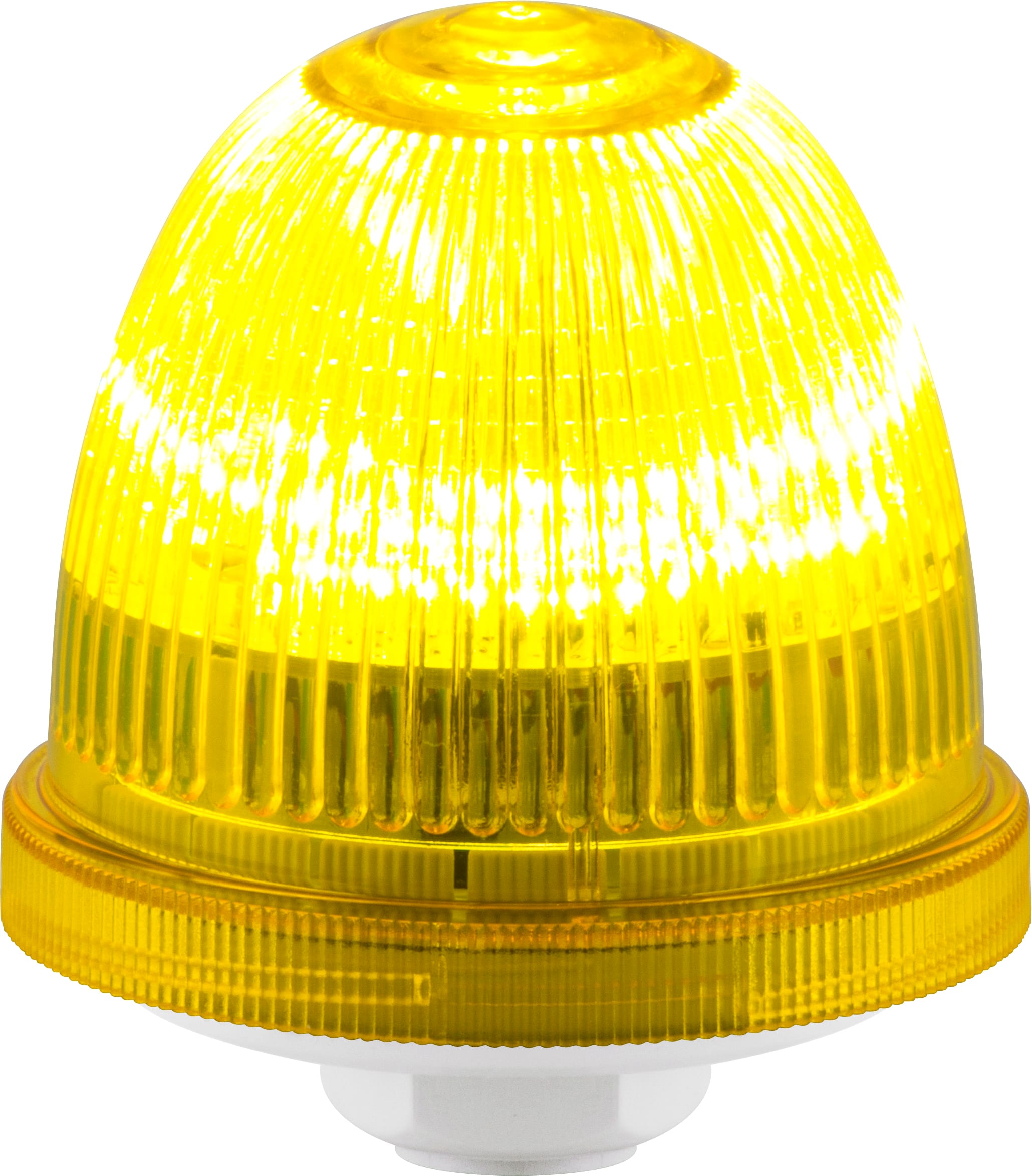 SIRENA - OVOLUX X R jaune, feu à éclats, feu au xénon, IP65, V240AC, base grise