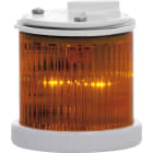 SIRENA - MINITWS LED : élément lumineux orange - fixe/flash - lentille colorée - 110VAC