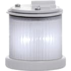 SIRENA - MINITWS LED : élément lumineux blanc - fixe/flash - lentille colorée - 110VAC