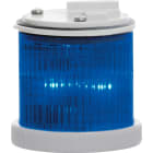 SIRENA - MINITWS LED : élément lumineux bleu - fixe/flash - lentille colorée - 240VAC