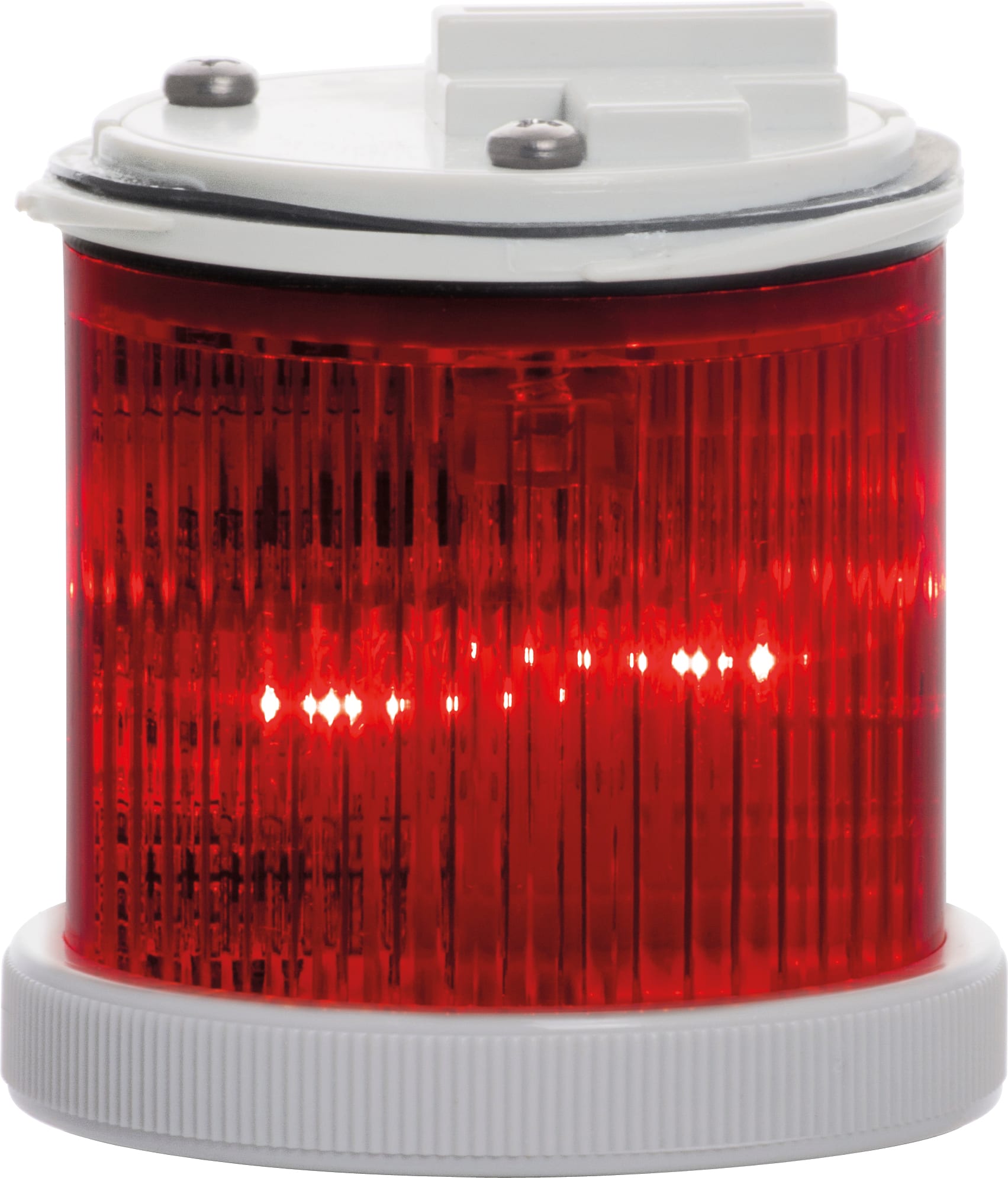 SIRENA - MINITWS LED : élément lumineux rouge - fixe/flash - lentille colorée - 240VAC