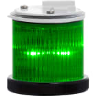 SIRENA - MINITWS LED : élément lumineux vert - fixe/flash - lentille colorée - 24VACDC