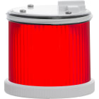 SIRENA - TWS LED : élément lumineux rouge - lumière fixe - lentille opaque - V24ACDC