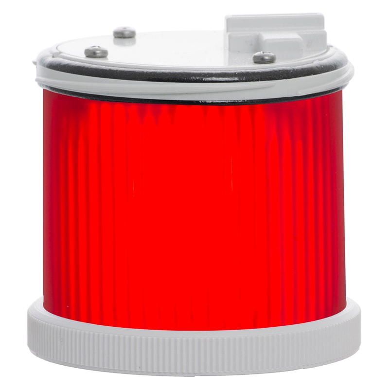 SIRENA - TWS LED : élément lumineux rouge - lumière fixe - lentille opaque - V110AC