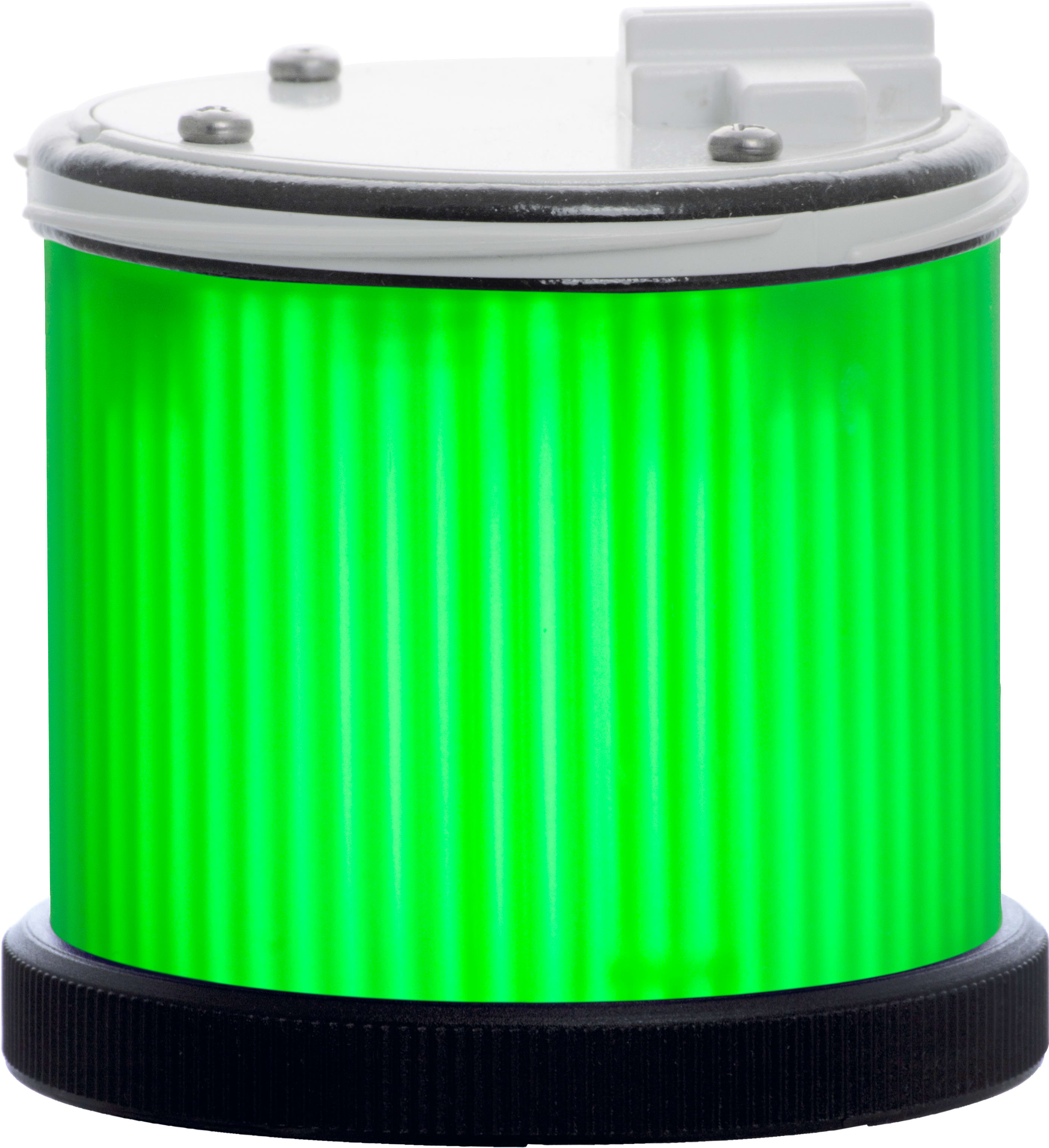 SIRENA - TWS LED : élément lumineux vert - effet fixe/flash - lentille opaque - V24ACDC