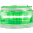 SIRENA - ELYPS LM : élément lumineux vert- lumière fixe - lentille transparente - 24V