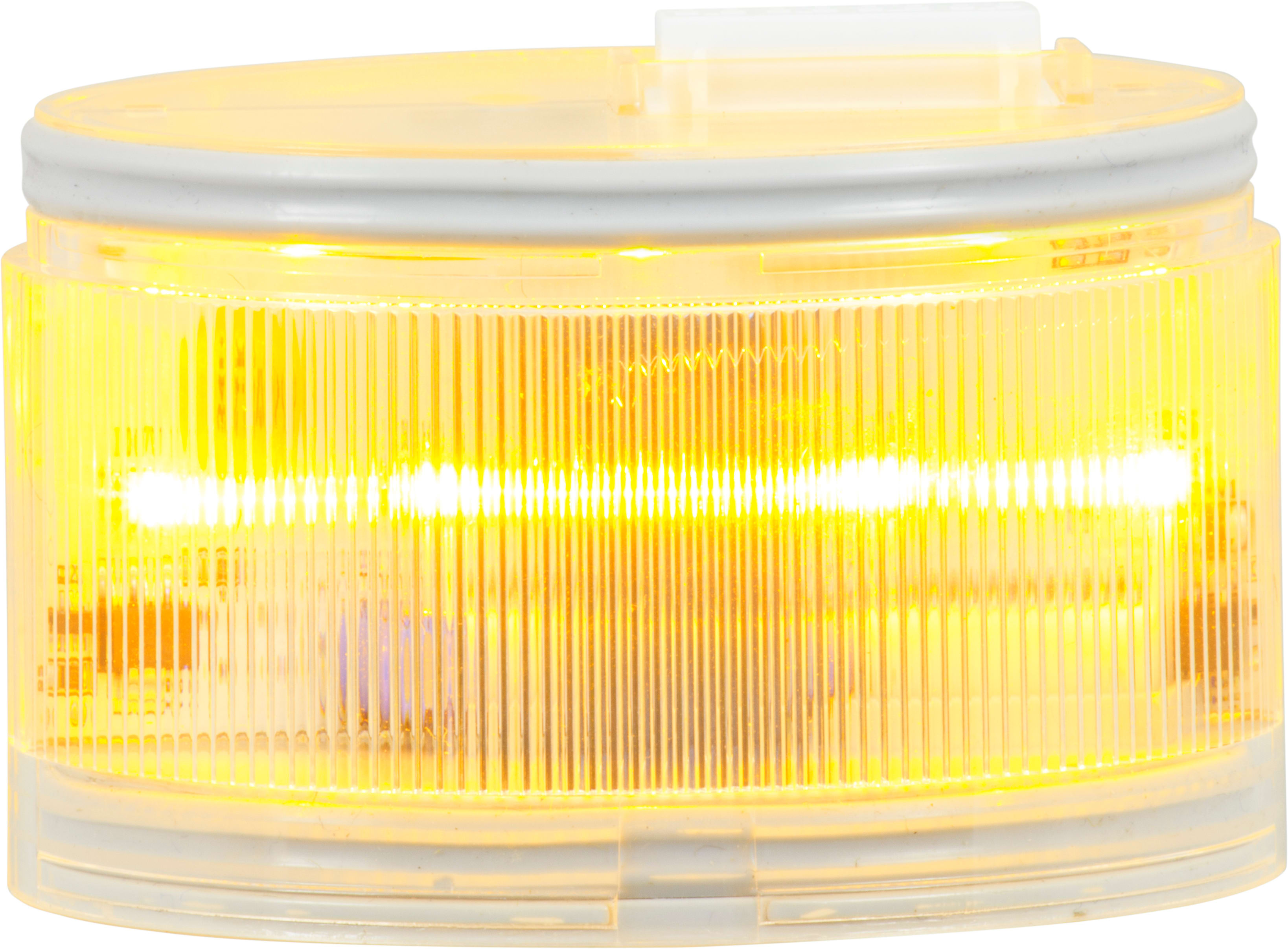 SIRENA - ELYPS LM : élément lumineux jau - lumière fixe - lentille transparente - 24V