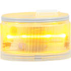 SIRENA - ELYPS LM : élément lumineux jau - lumière fixe - lentille transparente - 24V