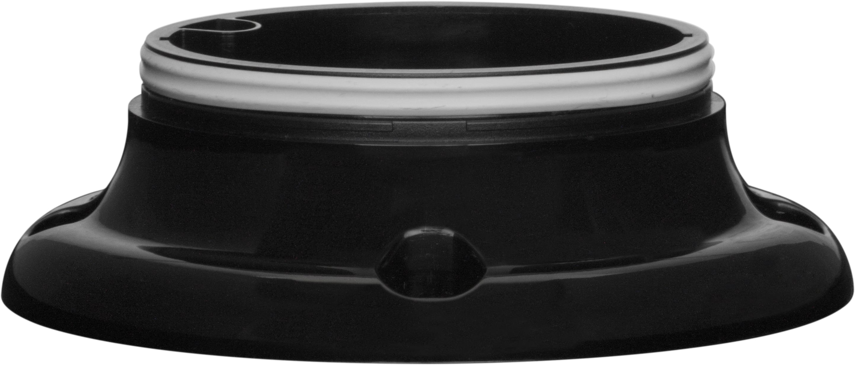 SIRENA - ELYPS MB : pied de fixation à plat pour colonne Elyps - noir