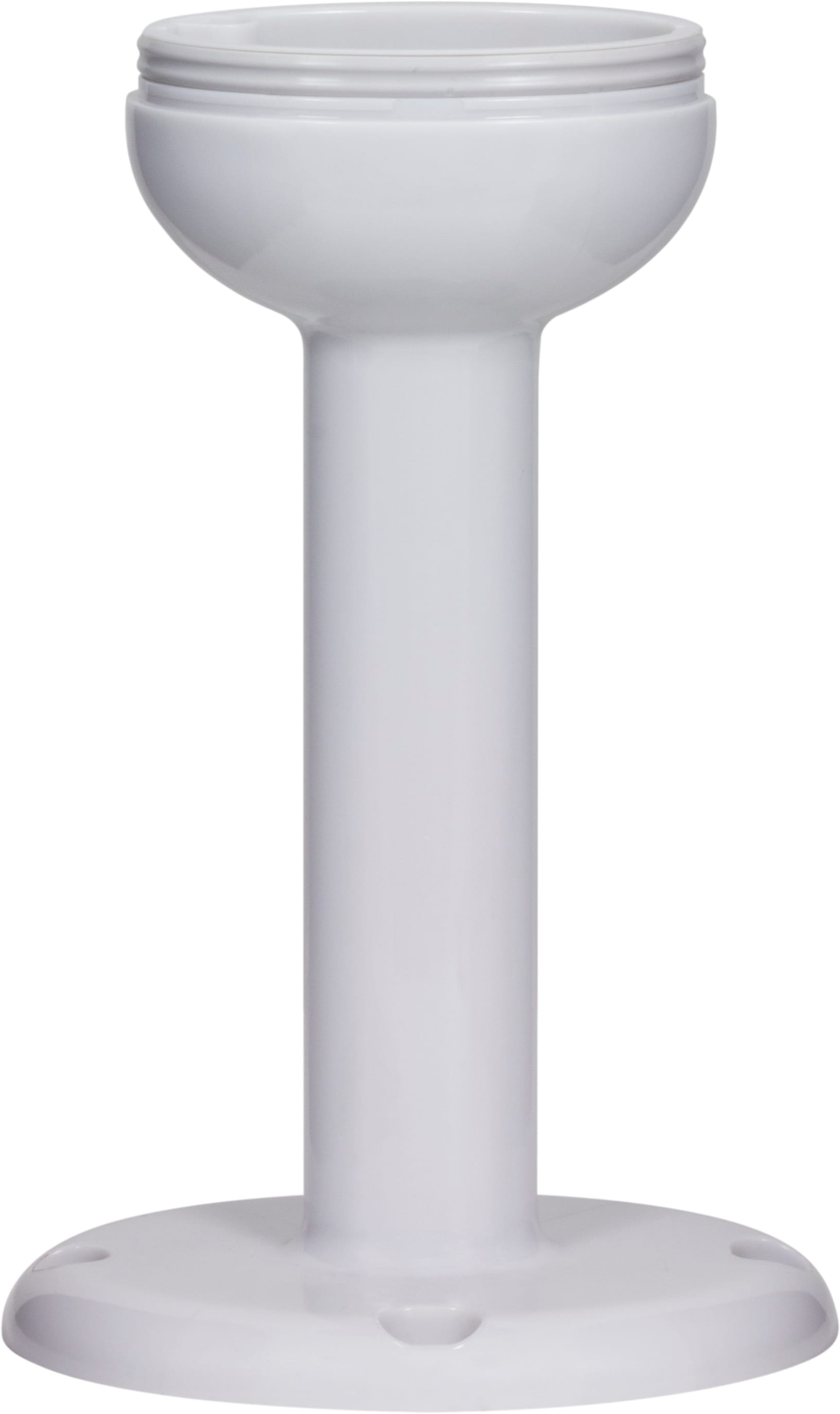 SIRENA - ELYPS MB : pied de fixation à plat avec rallonge 10 cm - gris