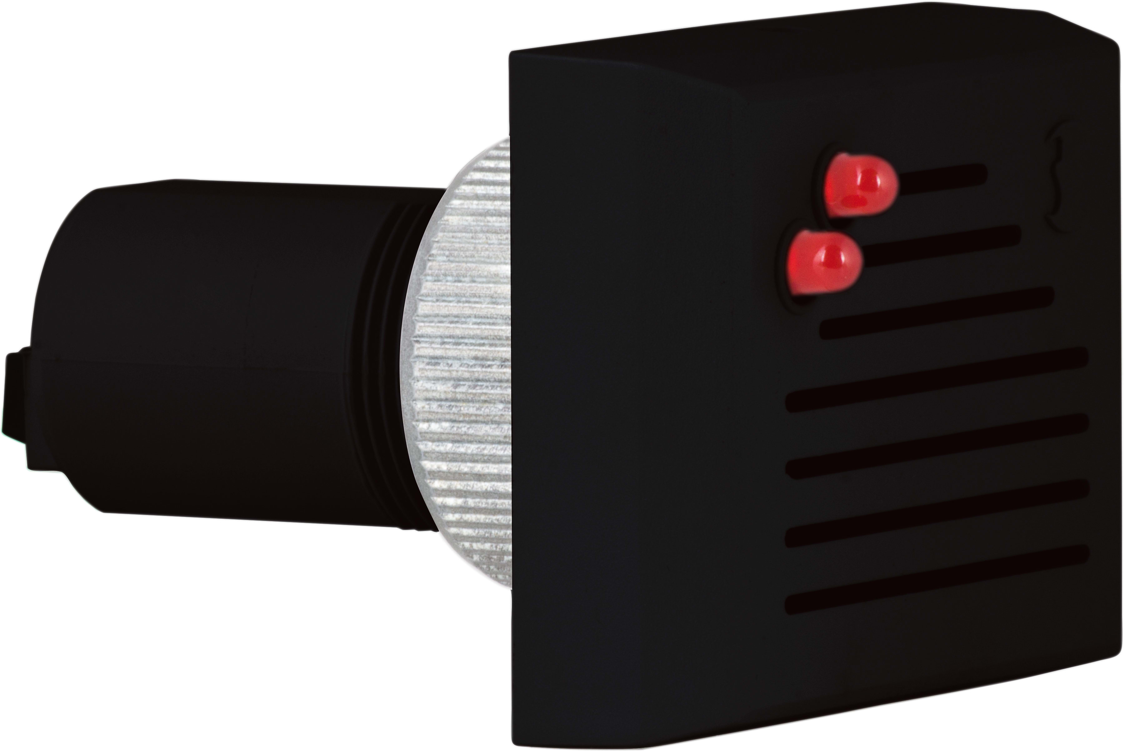 SIRENA - BI 84 à encastrer (30mm diam) son pulsé 80db IP30 V24ACDC 2200/3500Hz base noire