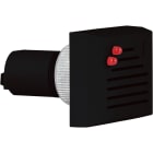 SIRENA - BIP 84 à encastrer (30mm diam) son pulsé 80db IP30 V110AC 2200/3500Hz base noire