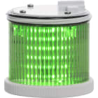 SIRENA - TWS LED : élément extra lumineux vert - fixe/flash - lentille transparente