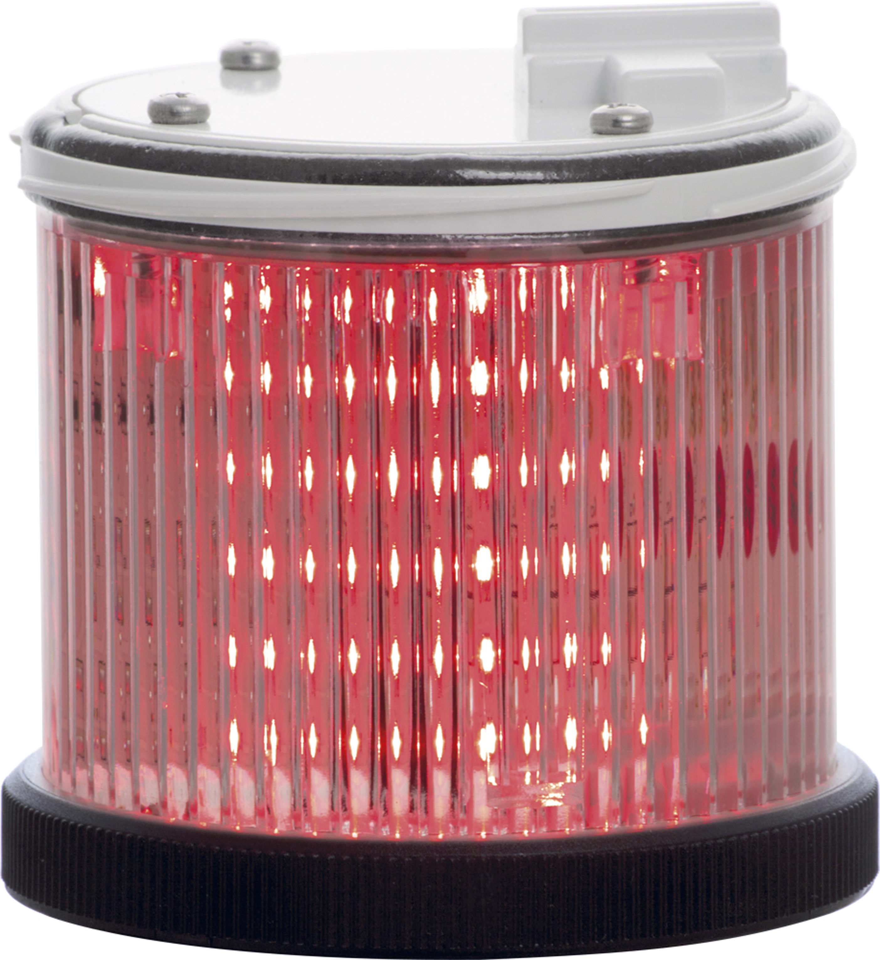 SIRENA - TWS LED : élément extra lumineux rouge - fixe/flash - lentille transparente