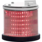 SIRENA - TWS LED : élément extra lumineux rouge - fixe/flash - lentille transparente