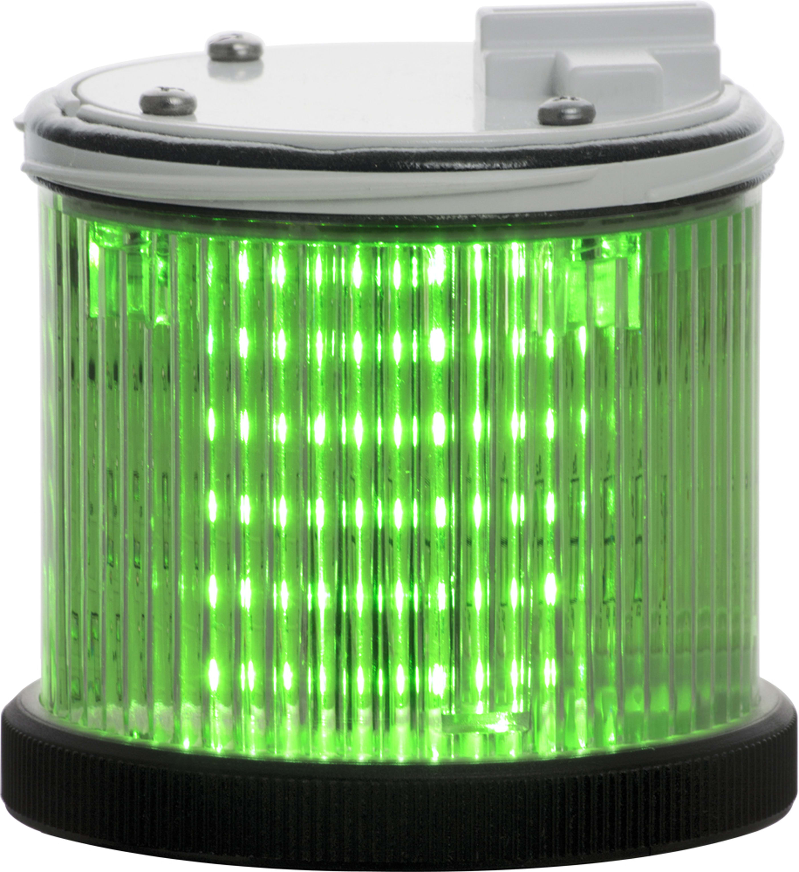 SIRENA - TWS LED : élément lumineux vert - fixe/flash - lentille transparente- V24ACDC