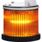 SIRENA - TWS S: élément extra lumineux orange - fixe/flash - lentille colorée - V12/24DAC