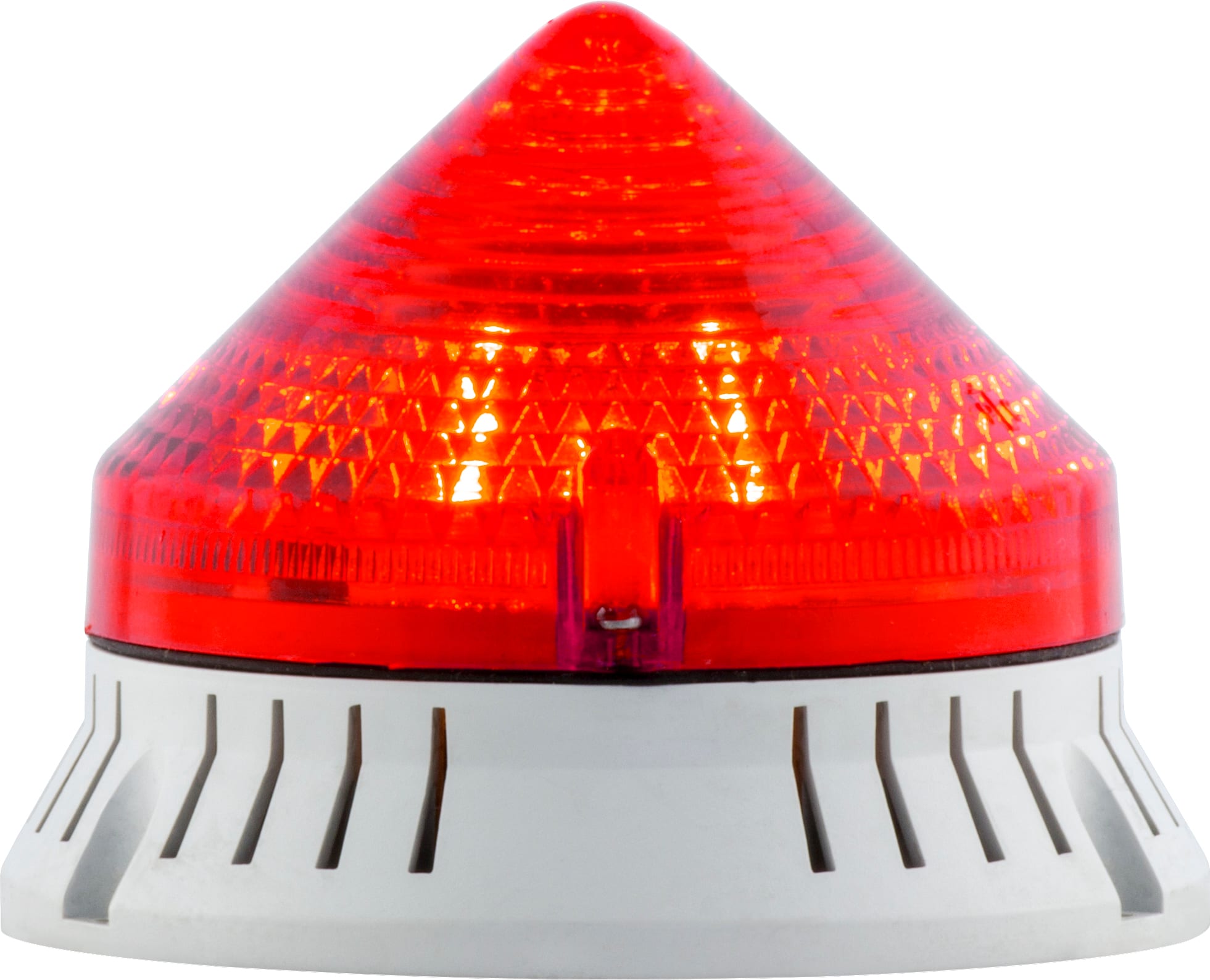 SIRENA - CTL900 Acoustique fixe/clignonant son continu/pulsé 72db IP30 V12ACDC diam 90mm