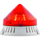 SIRENA - CTL900 Acoustique fixe/clignonant son continu/pulsé 72db IP30 V12ACDC diam 90mm