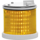SIRENA - TWS LED : élément lumineux jaune - lumière fixe - lentille colorée - V110AC