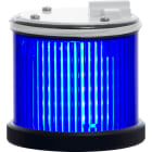SIRENA - TWS LED : élément lumineux bleu - lumière fixe - lentille colorée - V24ACDC