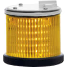 SIRENA - TWS LED : élément lumineux jaune - lumière fixe - lentille colorée - V24ACDC