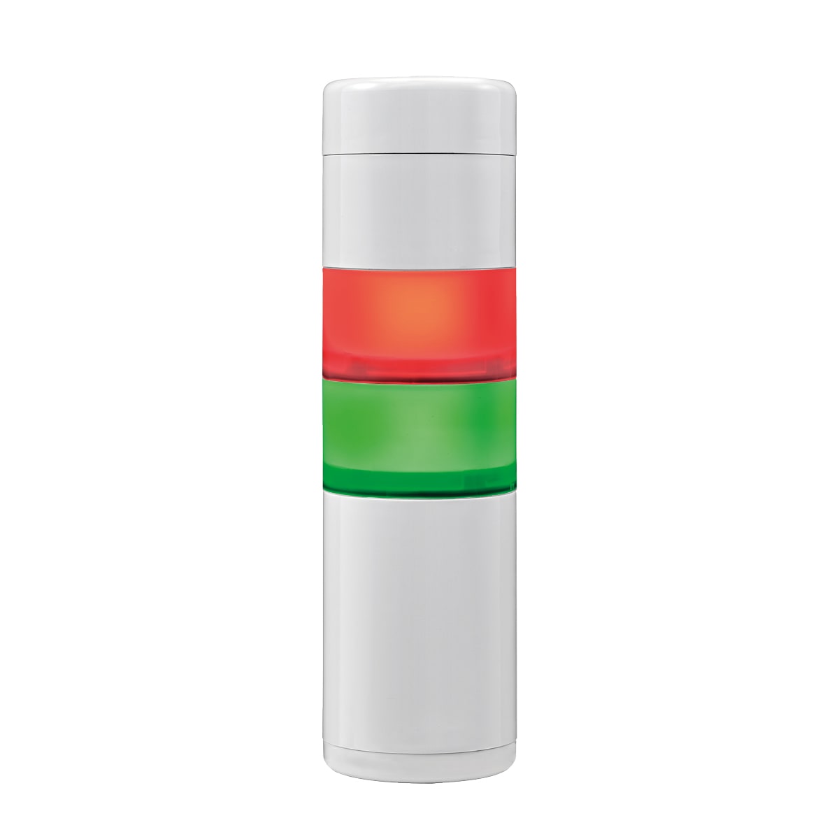 SIRENA - EOS : colonne de signalisation pré assemblée - rouge/vert - buzzer - 12/24VACDC