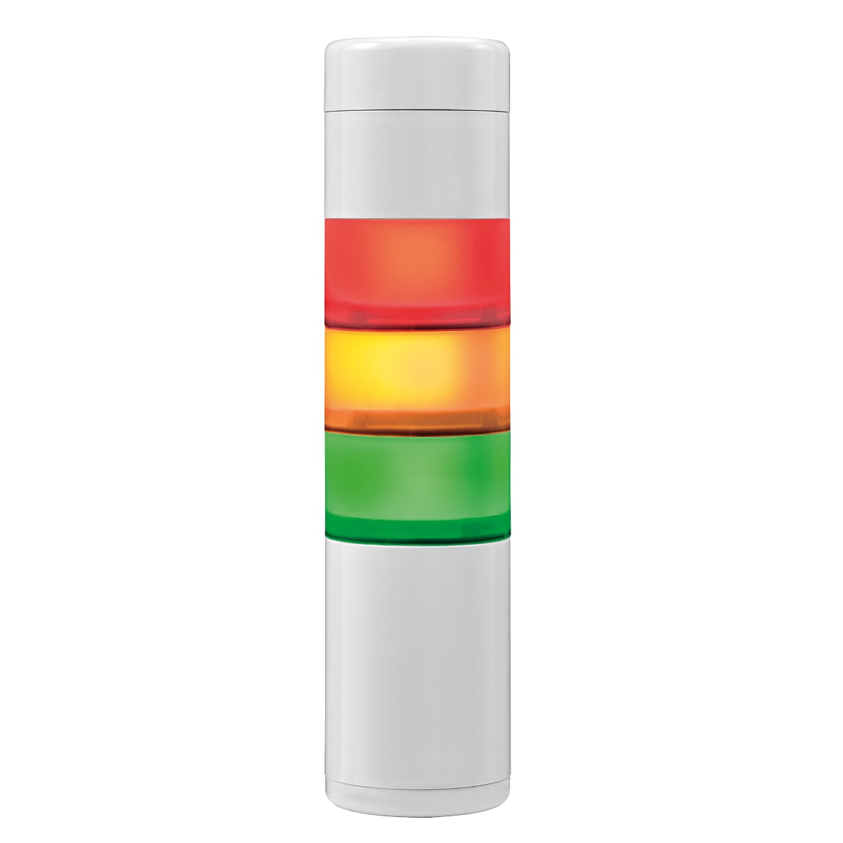 SIRENA - EOS : colonne de signalisation pré assemblée - rge/org/vrt - buzzer - 12/24VACDC