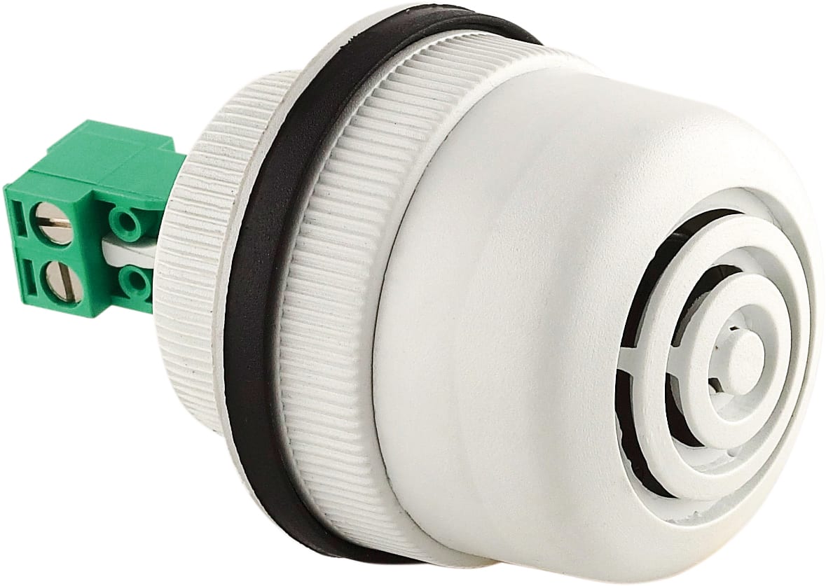 SIRENA - BEBIP buzzer encastrable (16-22-30mm) par bague son pulsé 82db IP55 V240AC