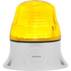SIRENA - Microlamp LED : balise LED - fixe/clignotant - jaune - IP54 - 48vacdc