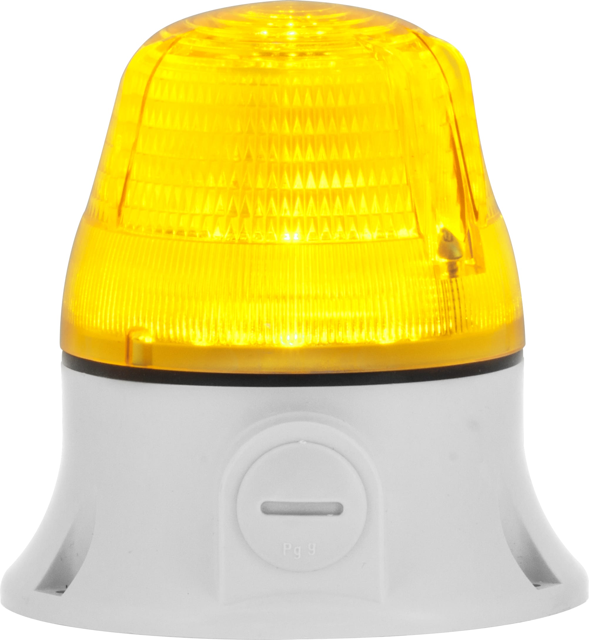 SIRENA - Microlamp LED : balise LED - fixe/clignotant - jaune - IP54 -  90/240vac