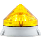 SIRENA - CTL900 LED, feu fixe/clignotant, IP54, V12/24ACDC, diam 90mm, base grise