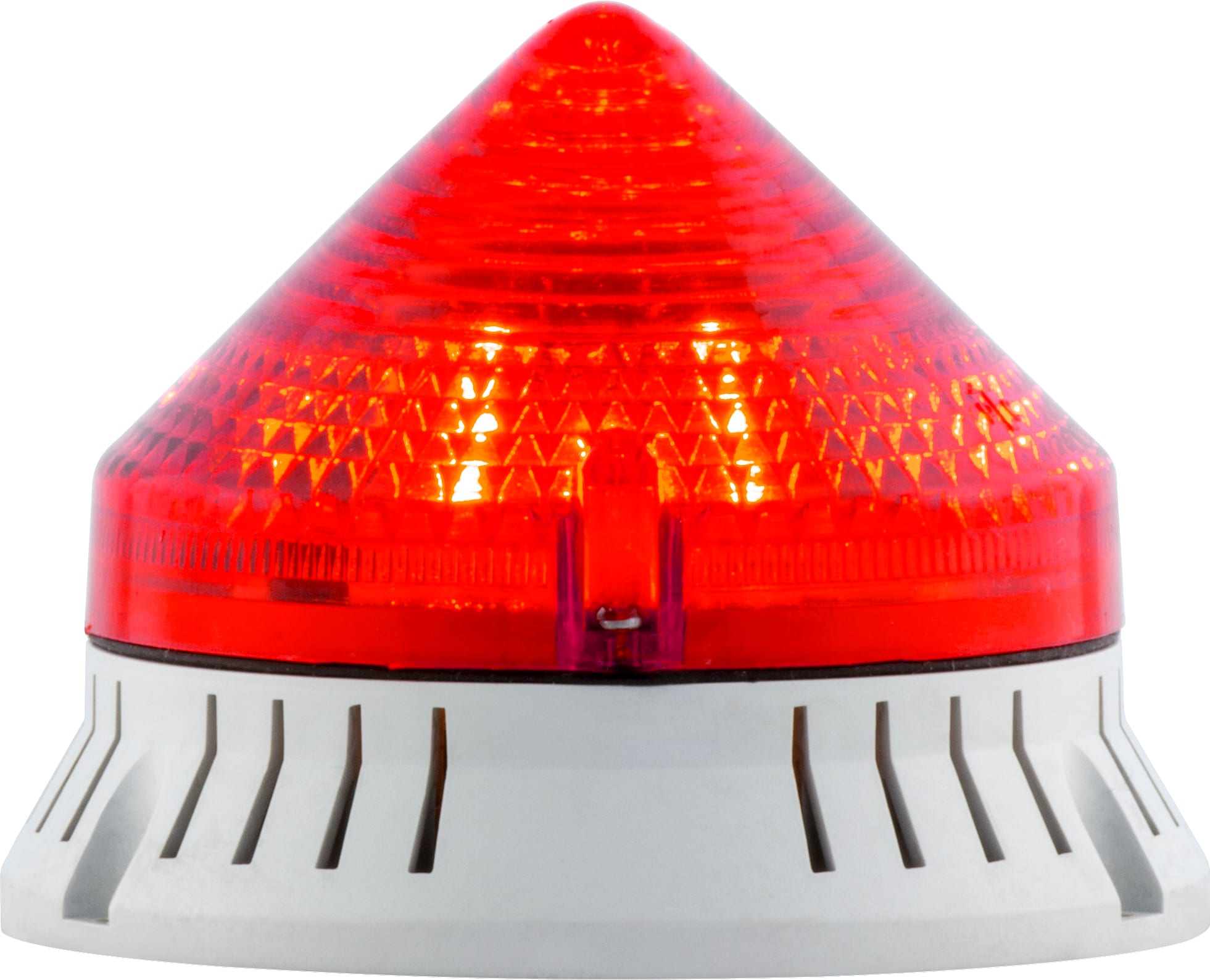SIRENA - CTL900 LED Acoustique fixe/clignotant son continu/pulsé 72db IP30   diam 90mm