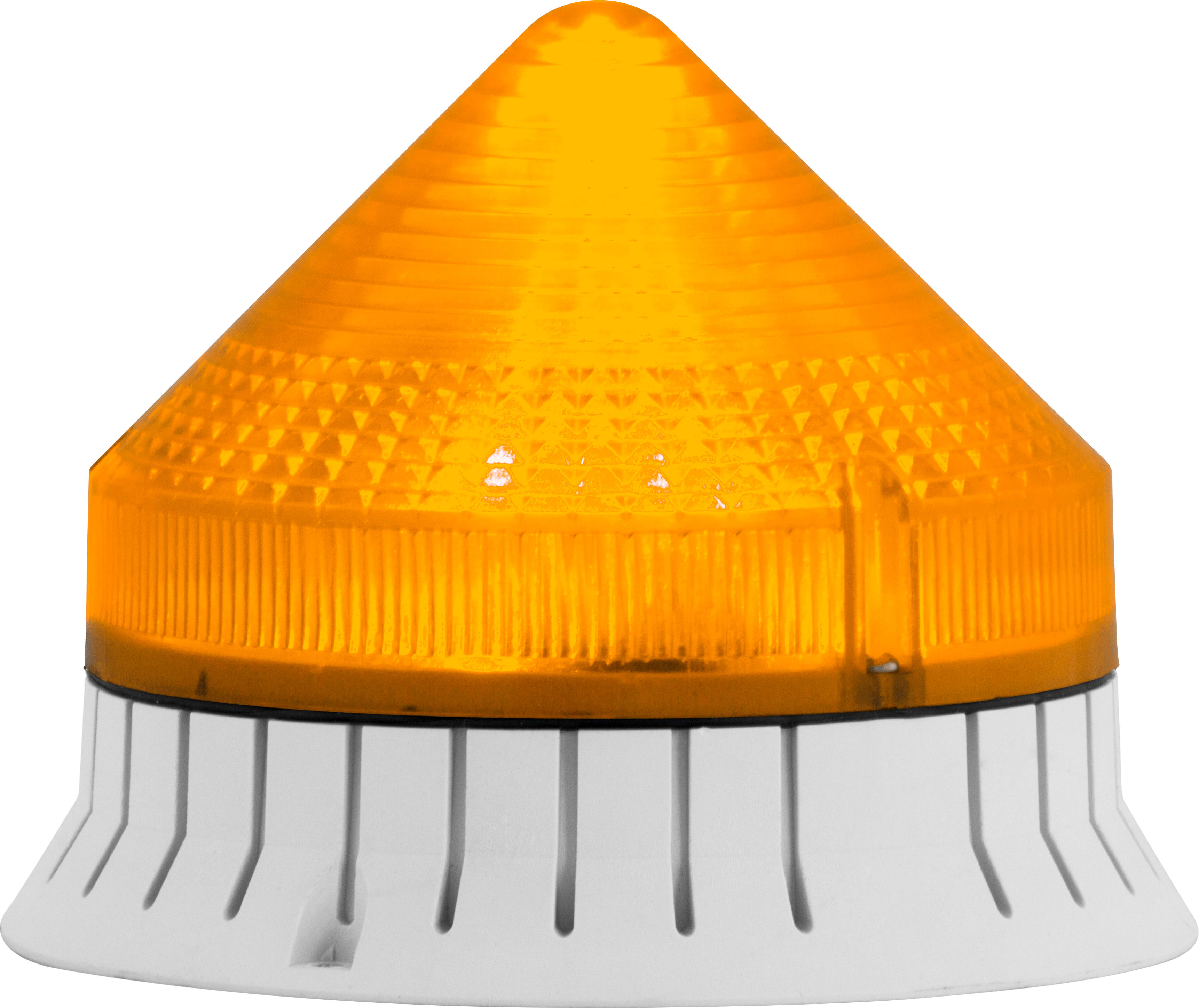 SIRENA - CTL1200 LED, feu fixe/clignotant, IP54, V12/24ACDC, diam 120mm, base grise