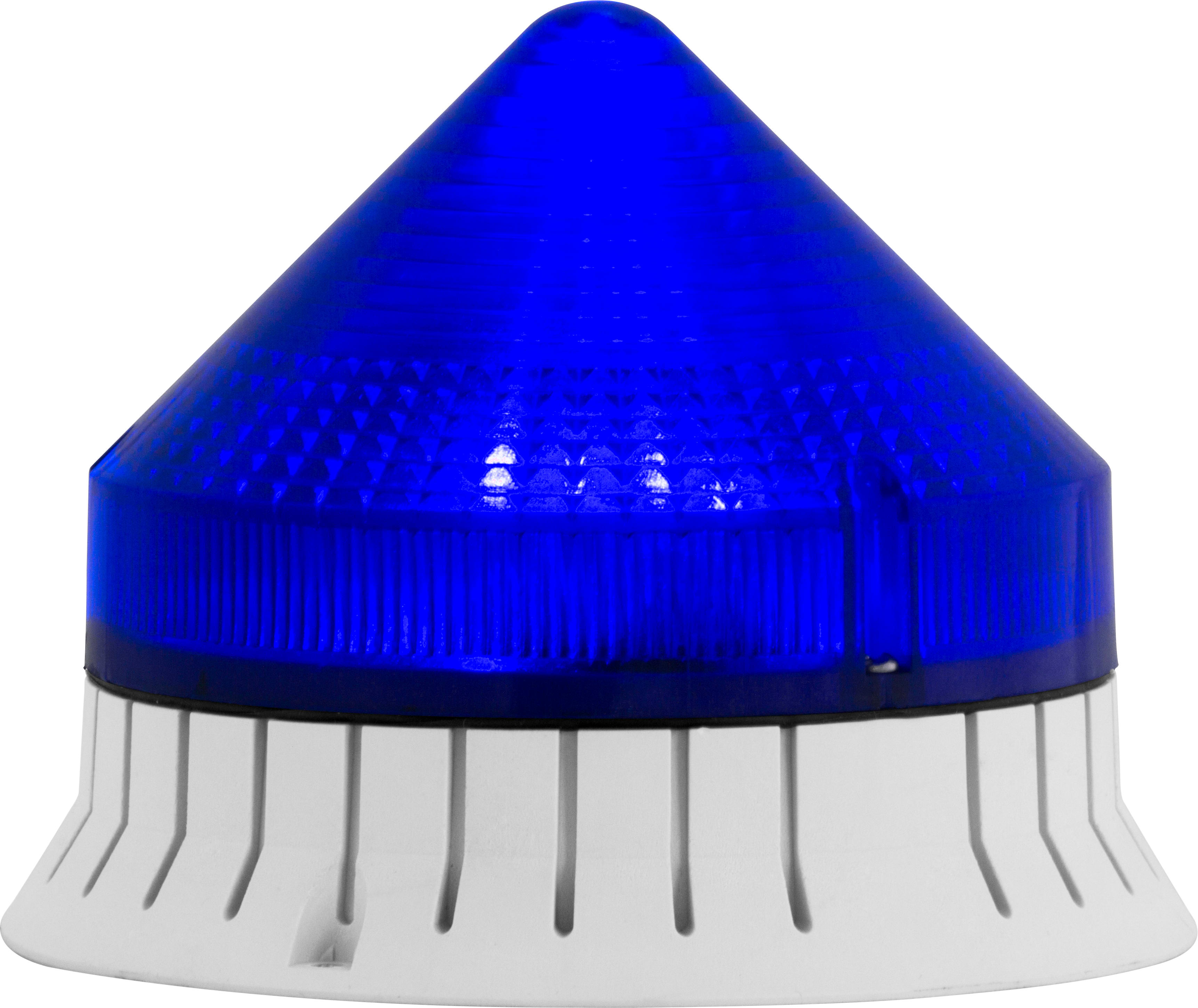 SIRENA - CTL1200 LED, feu fixe/clignotant, IP54, V90/240AC, diam 120mm, base grise