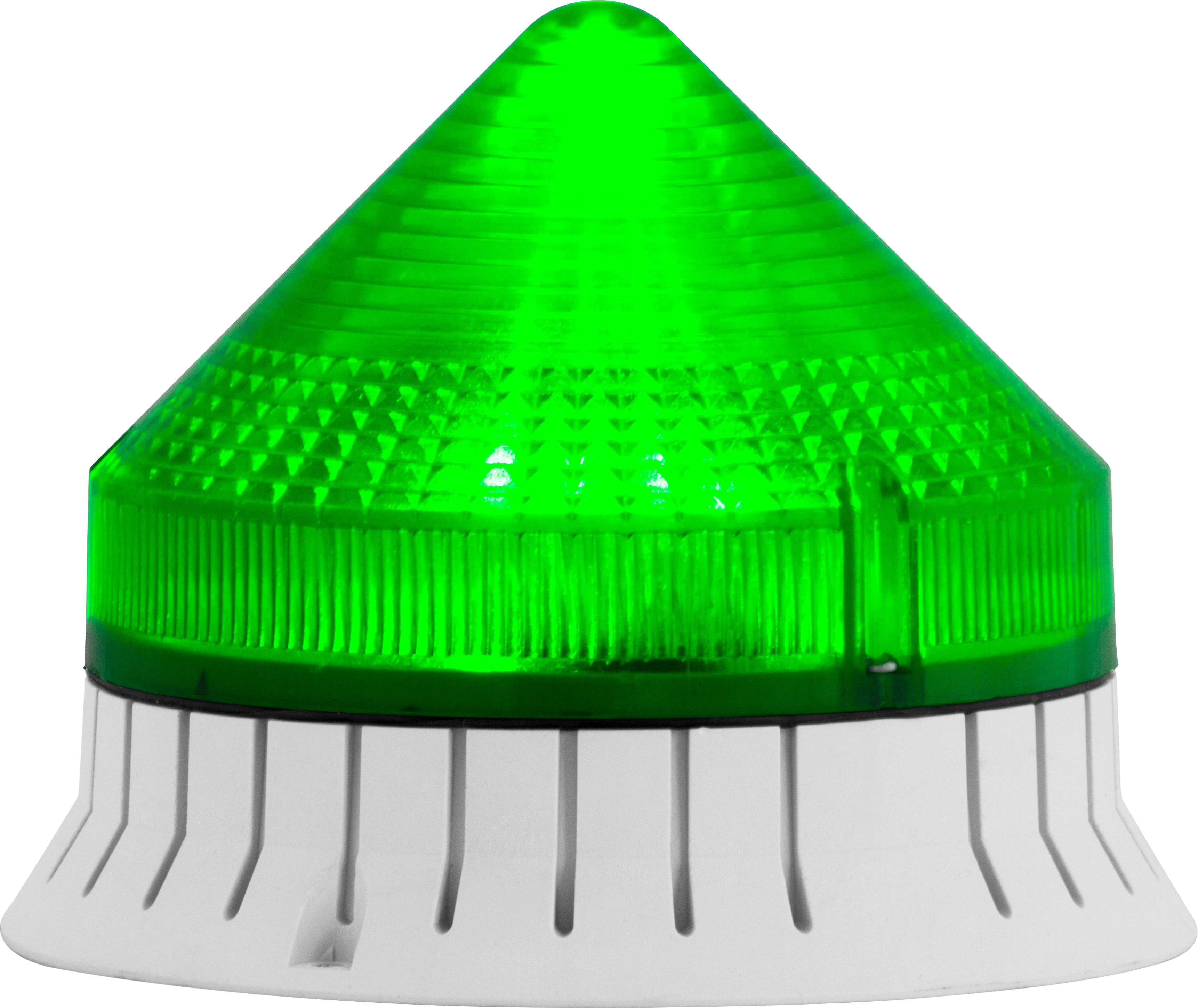 SIRENA - CTL1200 LED, feu fixe/clignotant, IP54, V90/240AC, diam 120mm, base grise
