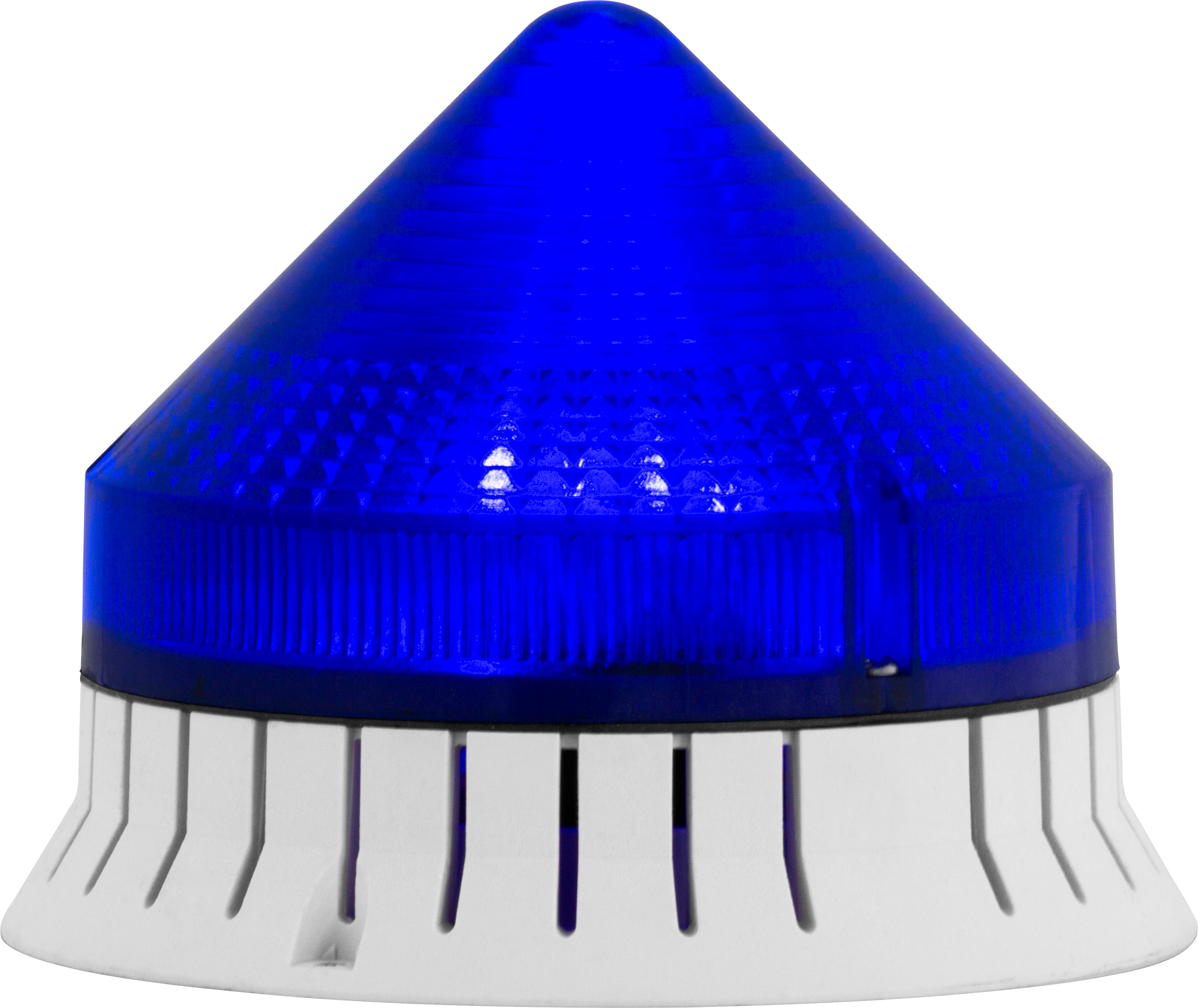 SIRENA - CTL1200 LED Acoustique fixe/clignotant son continu/pulsé 74db IP30   diam 120mm