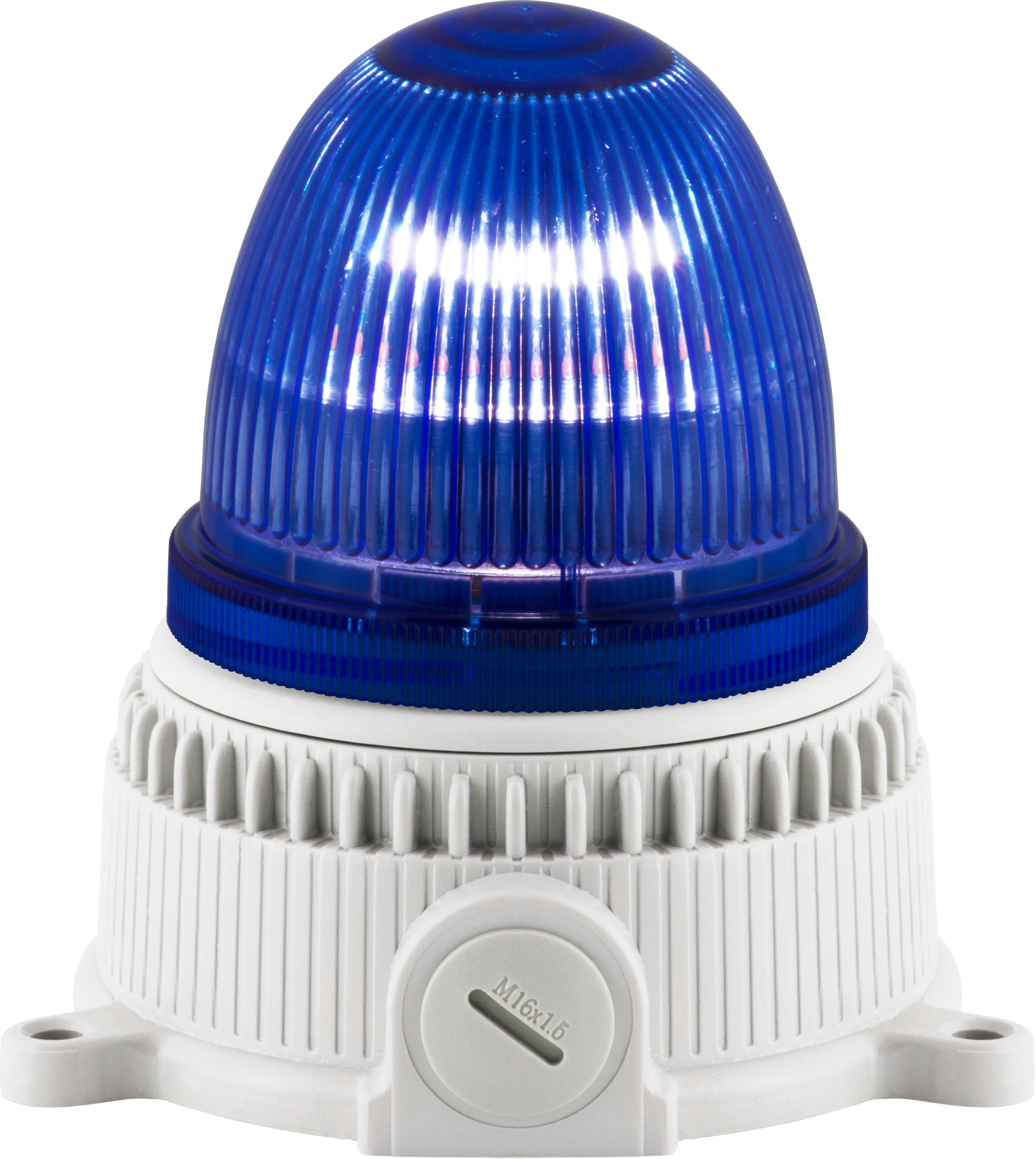 SIRENA - OVOLUX LED M : balise multifonction bleu - IP65 - v12/24acdc