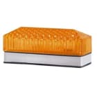 SIRENA - 85 LED S STY/FLASH feu linéaire compact fixe/clignotant IP54 V24ACDC base grise