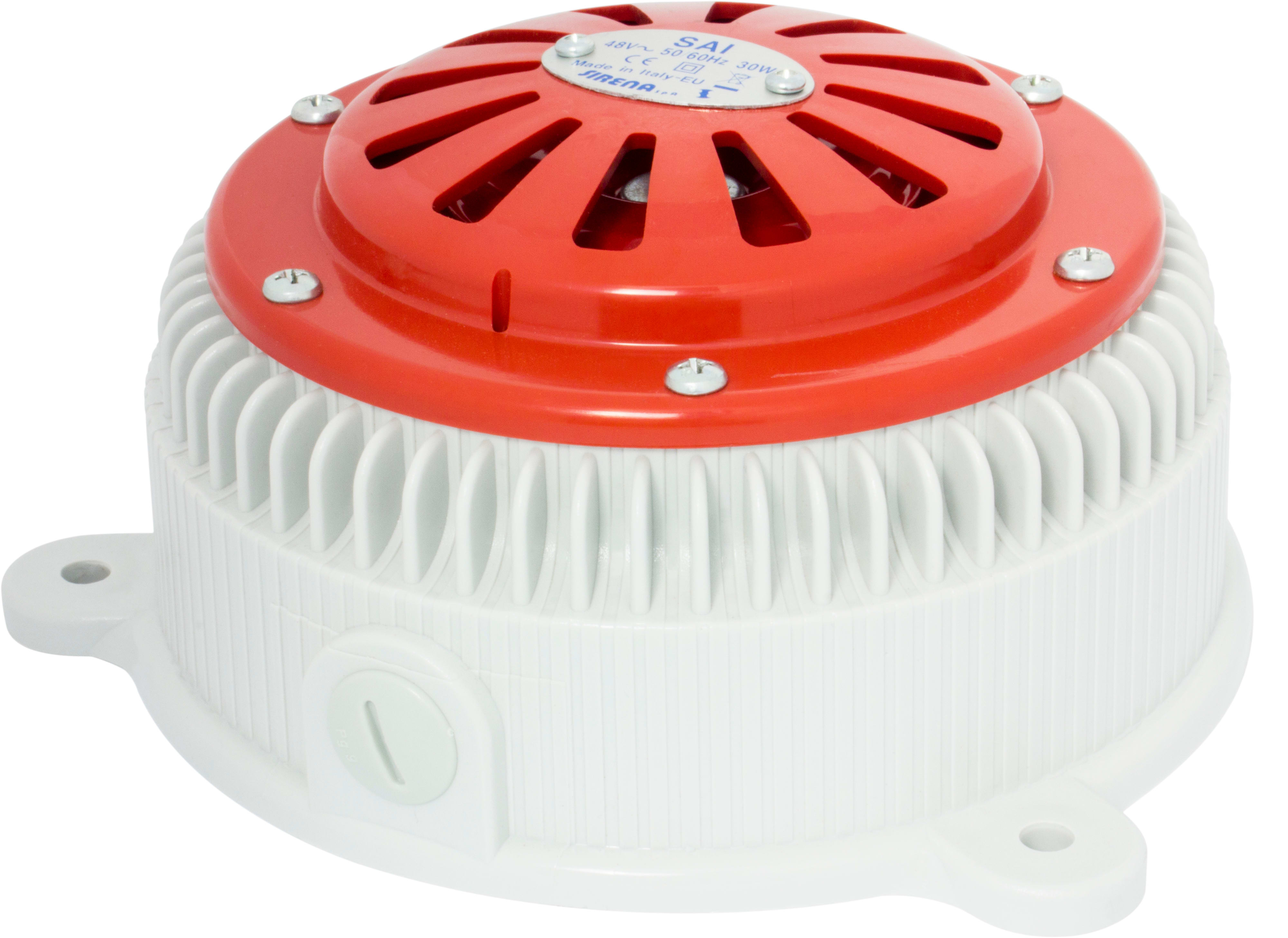 SIRENA - SAI C, avertisseur acoustique électromécanique , son continu 110db, IP54, V110AC