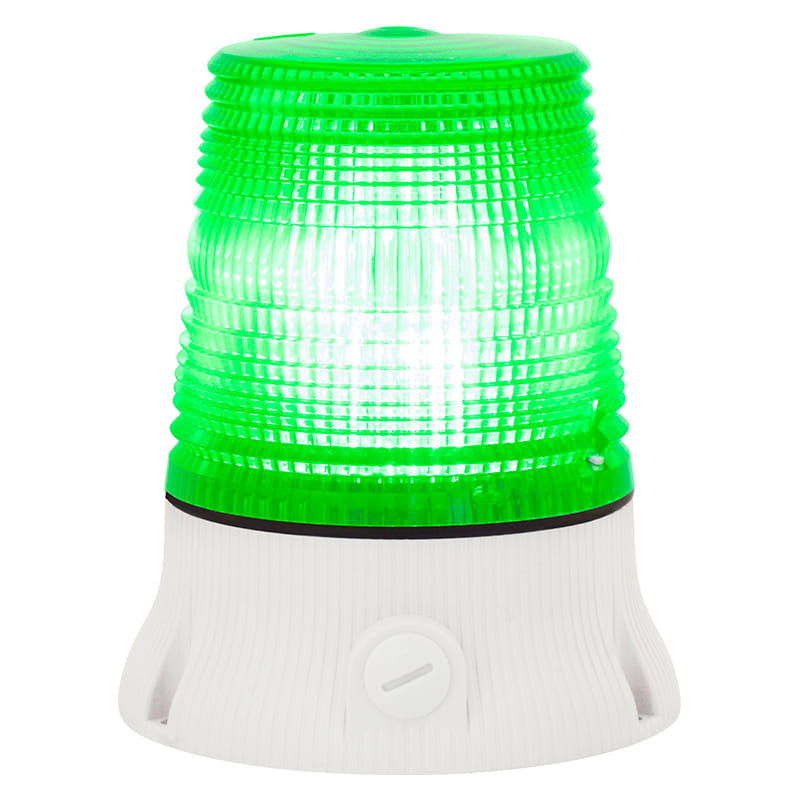 SIRENA - MAXIFLASH LED SLR S clignotant/strobos/aléatoire IP54 V12/24ACDC base grise