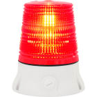 SIRENA - MAXIFLASH LED SLR S clignotant/strobos/aléatoire IP54 V90/240AC base grise